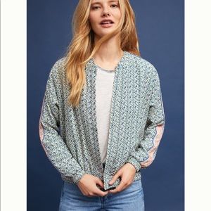 Anthropologie SeenWornKept garden runner bomber S